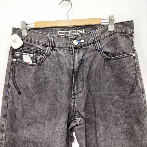 クージー COOGI ブルーステッチ ワッペンバギーデニム メンズ W34×L34