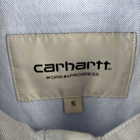 カーハートワークインプログレス Carhartt WIP S/S Braxton Shirt - Bleach / Wax メンズ JPN:S