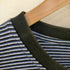 ステューシー Stussy 21SS MINI STRIPE CREW 片ポケミニボーダーTシャツ メンズ JPN:L