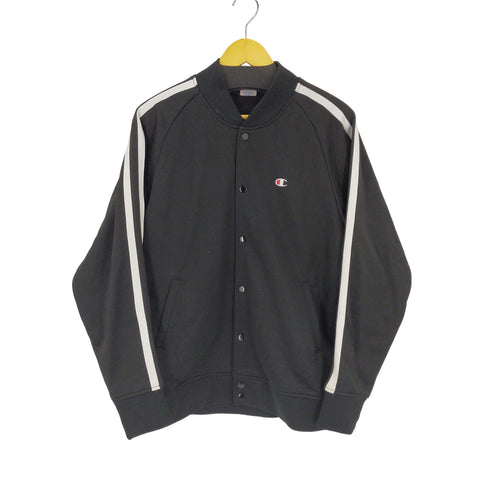 チャンピオン Champion スナップボタントラックジャケット 袖ライン メンズ import:L