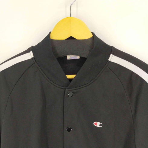 チャンピオン Champion スナップボタントラックジャケット 袖ライン メンズ import:L