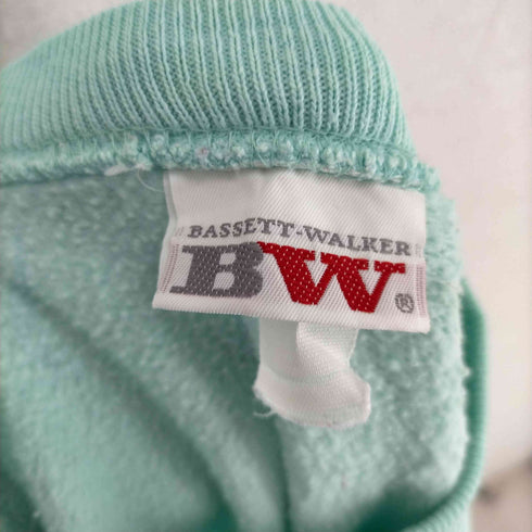 バセットウォーカー BASSETT WALKER 90s フロントプリントラグランスウェット メンズ
