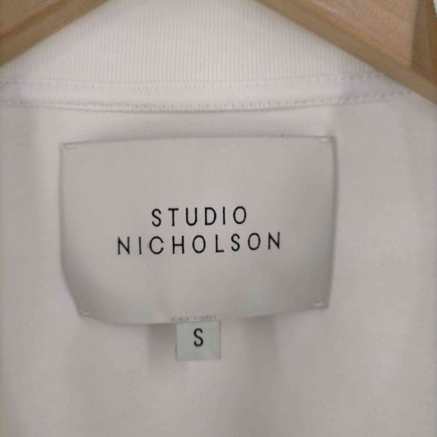 スタジオニコルソン STUDIO NICHOLSON 22SS PIU MIDWEIGHT JRSY LOGO メンズ JPN:S