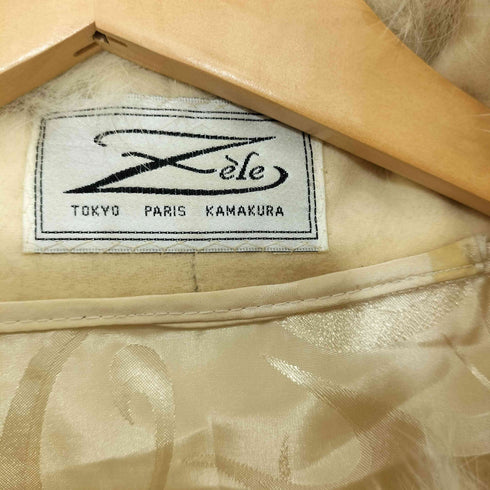 ZELE PARIS ゼルパリ ファー ケープコート レディース