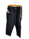 ヨーガンレール Jurgen Lehl インディゴ コットンリネンサイドドローストリングパンツ レディース