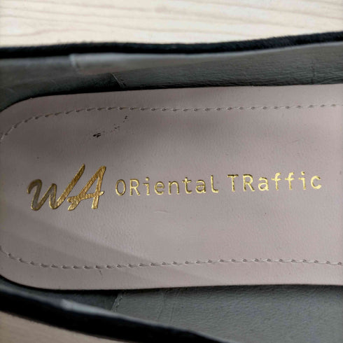 ダブルエーオリエンタルトラフィック WA ORiental TRaffic スエードライク ポインテッドトゥ パンプス レディース JPN:37
