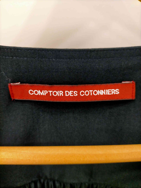 コントワーデコトニエ COMPTOIR DES COTONNIERS ノースリーブプリーツミニワンピース レディース JPN:M