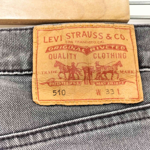 リーバイス Levis 510 ジップフライ ストレッチジーンズ メンズ W33×L32