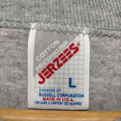ジャージーズ JERZEES 90s MADE IN USA ALASKA フロントプリントS/S TEE メンズ JPN:L