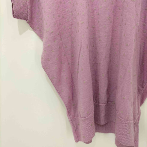 ツモリチサト TSUMORI CHISATO 総柄 ショートスリーブニット レディース JPN:2