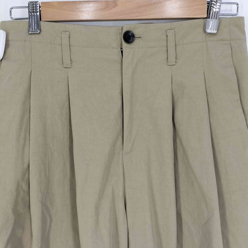 ヴォアーブ VOAAOV nylon chino tuck pants ナイロンチノ タックパンツ メンズ JPN:2