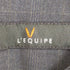 L'EQUIPE グレンチェック レーヨン混 ストレッチワンピース レディース 38