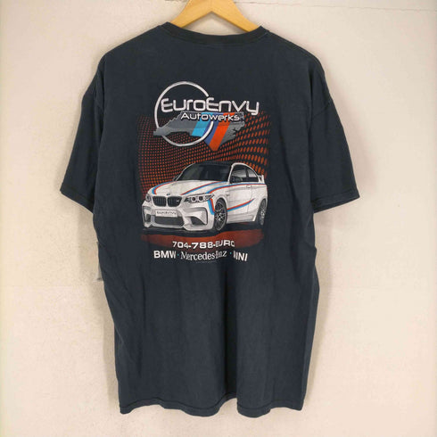 フルーツオブザルーム FRUIT OF THE LOOM EUROENVY AUTOWERKS バックプリントS/S TEE メンズ JPN:XL