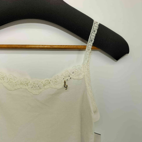 ツモリチサト TSUMORI CHISATO コットンレース付き タンクトップ レディース JPN:2