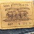 リーバイス Levis 607 オレンジタブ ジップフライ ストレートデニムパンツ メンズ W30/l34