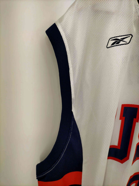リーボック Reebok TEMAタグ USA 8 バスケットボールゲームシャツ メンズ 2XL