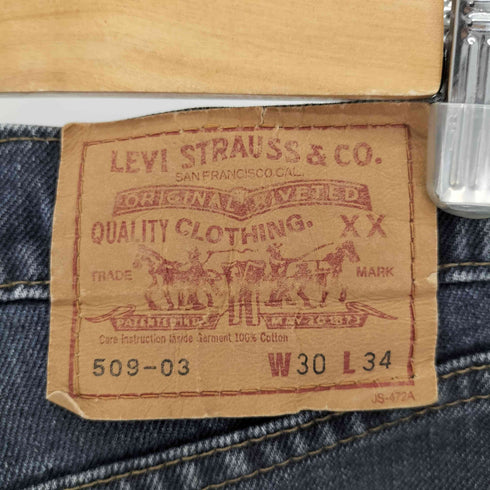 リーバイス Levis 90S 日本製 509 ボタン裏J38 ジップフライ デニム パンツ 93年製 メンズ W30 L34