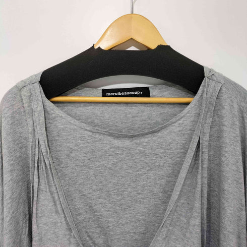 メルシーボークー mercibeaucoup レイヤードカットソー レディース JPN:1