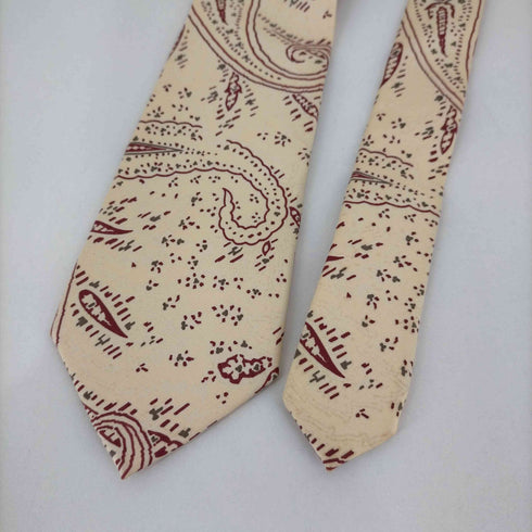 ラルフローレン RALPH LAUREN 90s シルク100 ペイズリーネクタイ メンズ