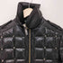 ロックアンドリパブリック Rock&Republic ラムレザーダウンジャケット フルジップ スタッズ ハイネック レディース JPN:XS