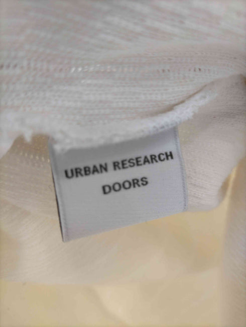 アーバンリサーチドアーズ URBAN RESEARCH DOORS 23SS 針抜き2WAYフレンチスリーブプルオーバー レディース