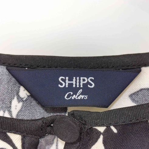 シップス SHIPS Colors フラワープリントブラウス レディース