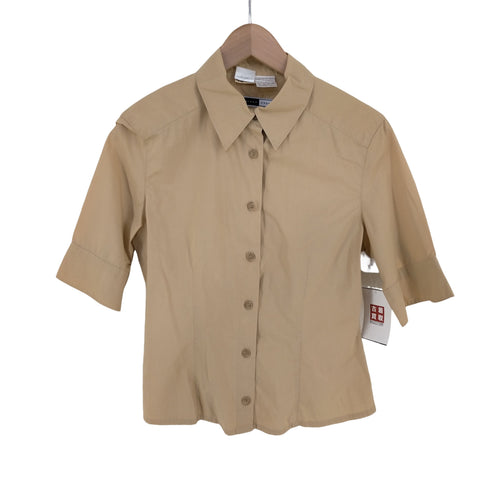 スポーツマックスコード SPORTMAX CODE イタリア製 Short-Sleeved Cotton Shirt レディース