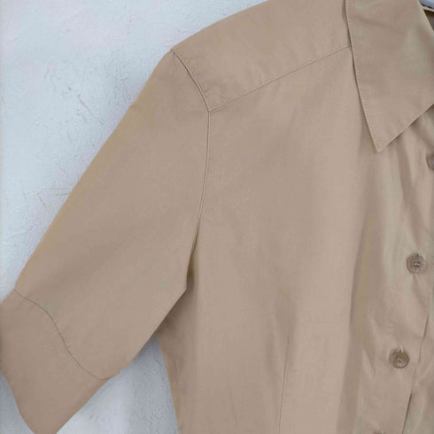 スポーツマックスコード SPORTMAX CODE イタリア製 Short-Sleeved Cotton Shirt レディース