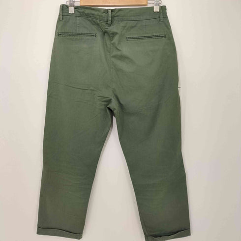 クローズ CLOSED イタリア製 TWILL 1P 1タックワイドストレートパンツ 裾ダブル メンズ 30