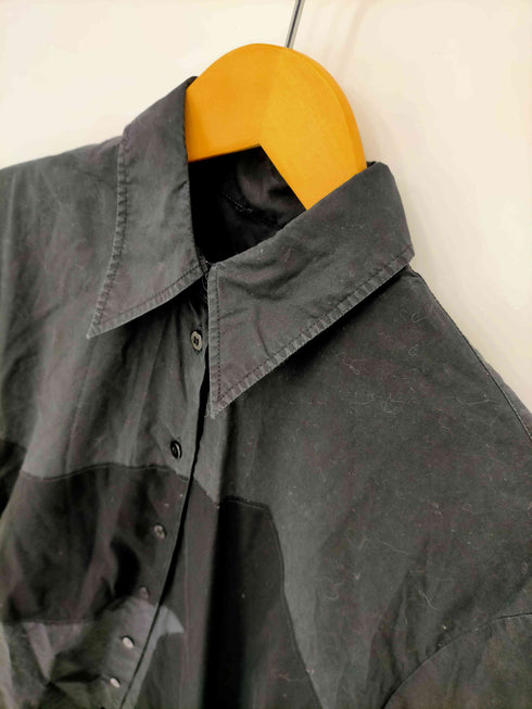 エムエムシックス メゾンマルジェラ MM6 Maison Margiela 20SS レース切替シャツワンピース レディース 36
