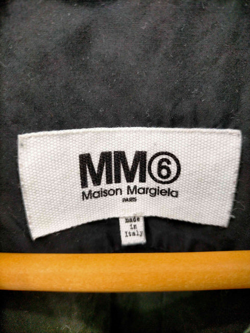 エムエムシックス メゾンマルジェラ MM6 Maison Margiela 20SS レース切替シャツワンピース レディース 36