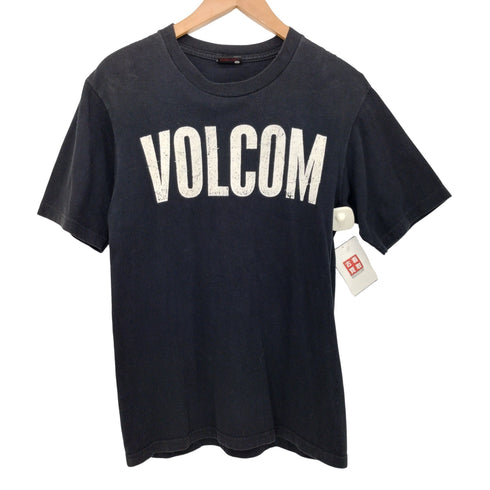 ヴォルコム VOLCOM 2000s 背面人物プリント フロントロゴプリント半袖Tシャツ メンズ S
