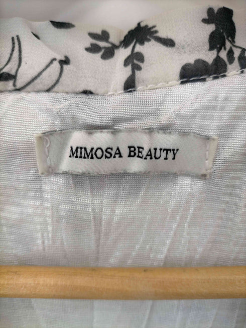 フメイ MIMOSA BEAUTY フラワープリントワンピース レディース
