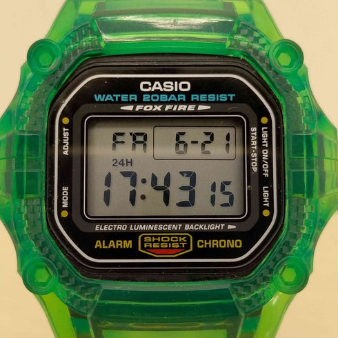 カシオジーショック CASIO G-SHOCK DW-5600E スケルトン クリア メンズ