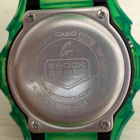 カシオジーショック CASIO G-SHOCK DW-5600E スケルトン クリア メンズ
