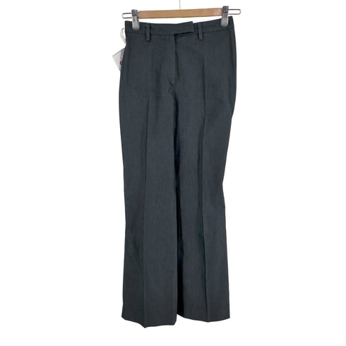 GARDE ROBE フランス製 コットンポリ ストレートパンツ レディース EUR:34