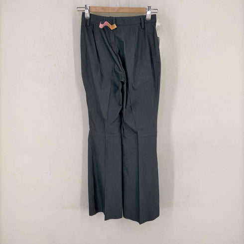 GARDE ROBE フランス製 コットンポリ ストレートパンツ レディース EUR:34
