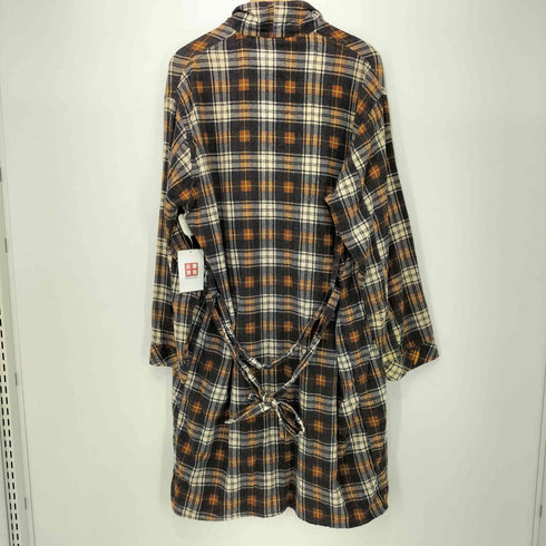 サンフォライズド SANFORIZED FLANNEL フランネル ロングガウン メンズ import:M