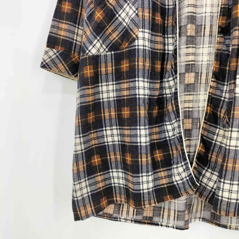サンフォライズド SANFORIZED FLANNEL フランネル ロングガウン メンズ import:M