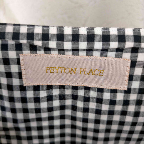 ペイトンプレイス payton place 90s 94年製 シェルボタン ギンガムチェック キャミワンピース レディース