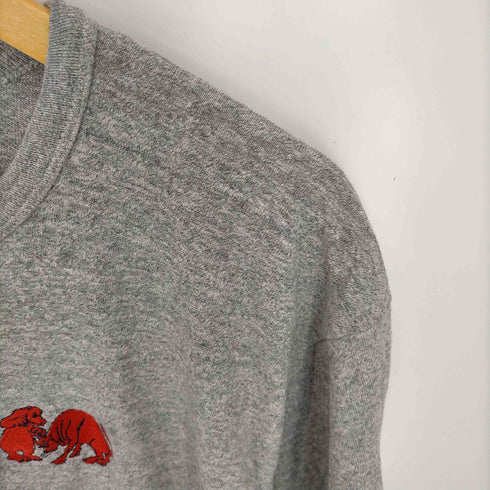 チャンピオン Champion 80s USA製 トリコタグ ワンポイント クルーネックTシャツ メンズ import:XL