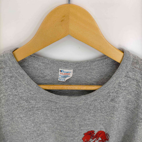 チャンピオン Champion 80s USA製 トリコタグ ワンポイント クルーネックTシャツ メンズ import:XL