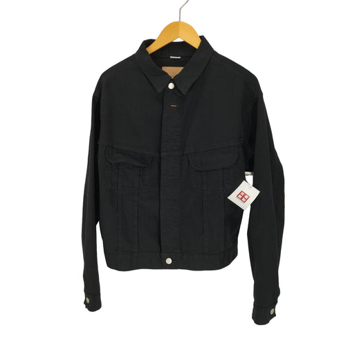 カルバンクライン CALVIN KLEIN 21SS BLACK ARCHROMA CANVAS TRUCKER DENIM JACKET メンズ import:S