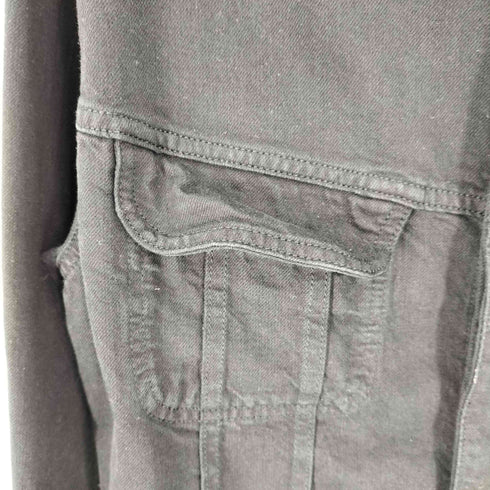カルバンクライン CALVIN KLEIN 21SS BLACK ARCHROMA CANVAS TRUCKER DENIM JACKET メンズ import:S