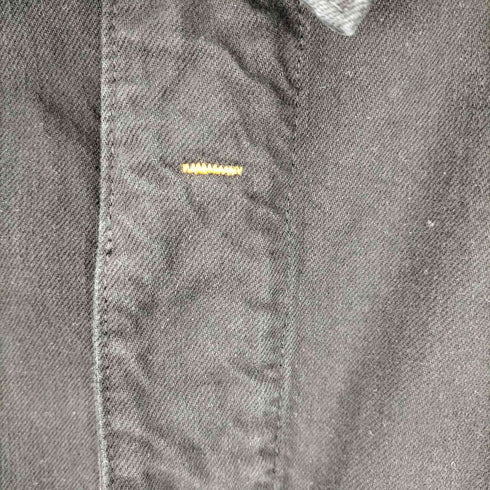 カルバンクライン CALVIN KLEIN 21SS BLACK ARCHROMA CANVAS TRUCKER DENIM JACKET メンズ import:S