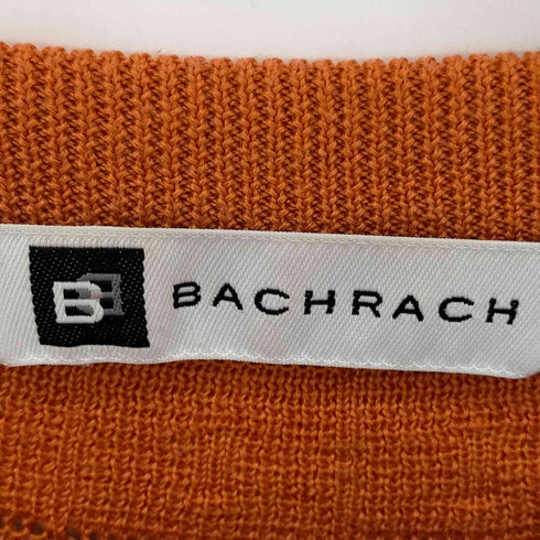 バクラック BACHRACH シルク混 チェック 半袖コットンニットカットソー メンズ import:L