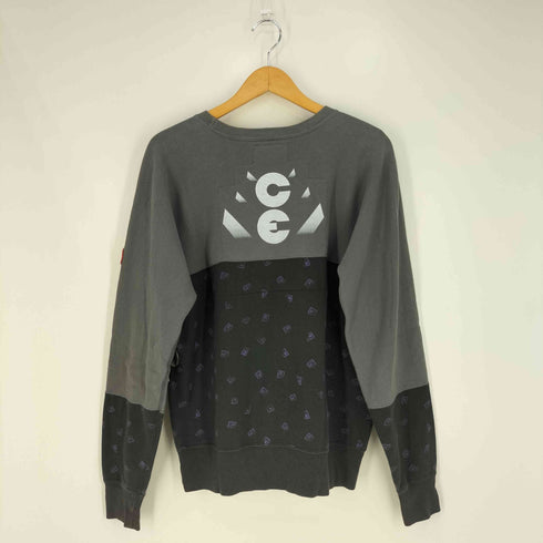シーイー C.E BLACK TERMINALS PATTERN SWEATER ブラック ターミナルズパターン スウェット メンズ JPN:M