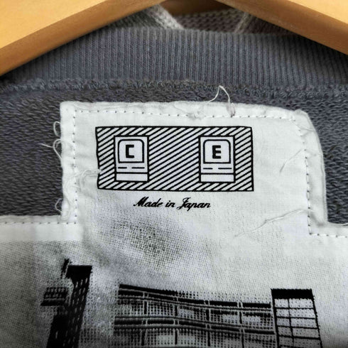 シーイー C.E BLACK TERMINALS PATTERN SWEATER ブラック ターミナルズパターン スウェット メンズ JPN:M