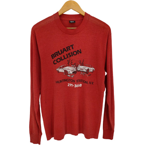 スクリーンスターズ SCREEN STARS 90s USA製 BRUART COLLISION ロングスリーブTシャツ 長袖 メンズ import:L