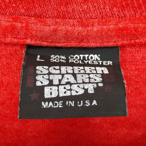 スクリーンスターズ SCREEN STARS 90s USA製 BRUART COLLISION ロングスリーブTシャツ 長袖 メンズ import:L